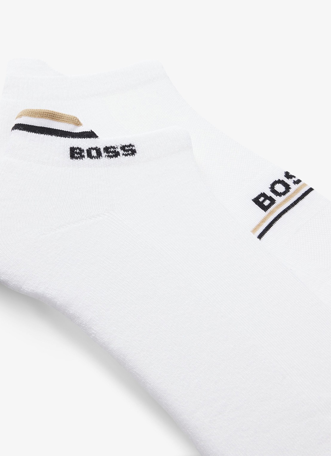 BOSS Sokken in katoenblend in 2-pack - detail 3 wit