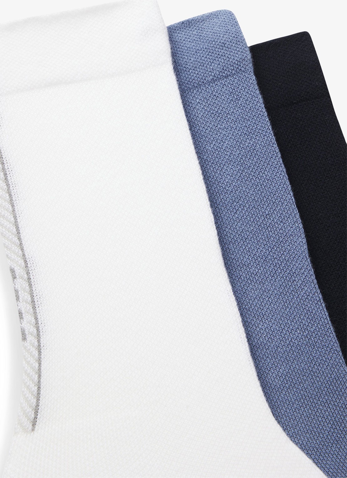 BOSS Sokken in katoenblend in 3-pack - detail 2 blauw
