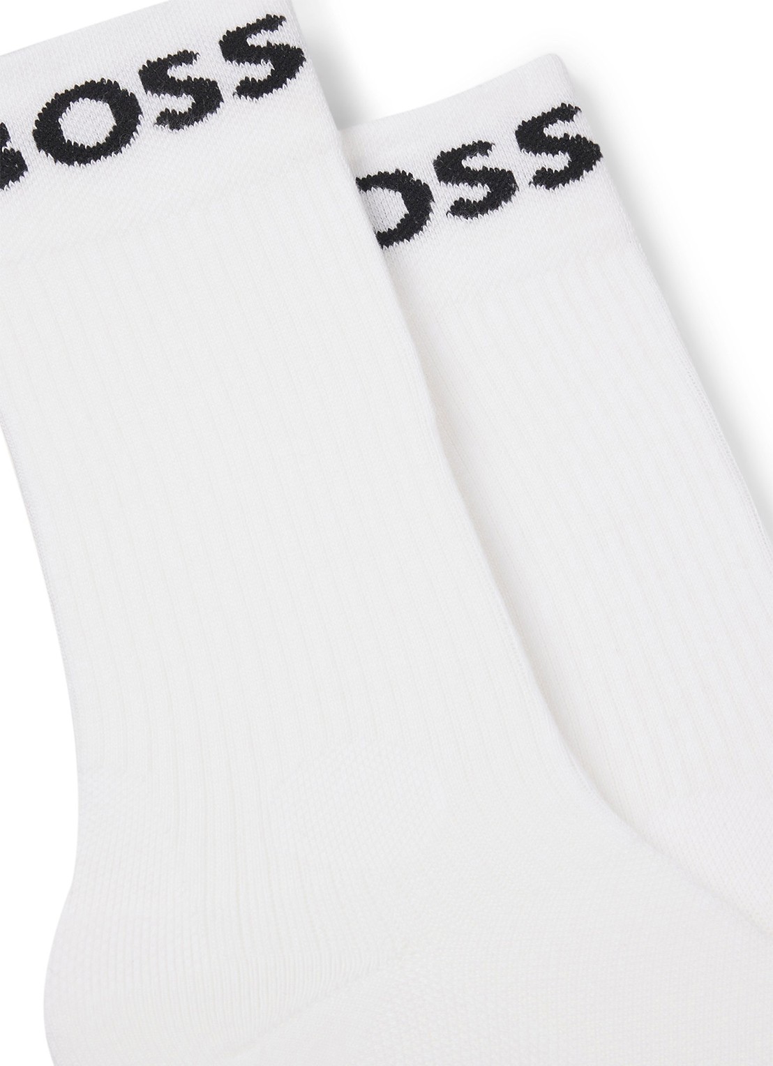 BOSS Sokken met logo in 2-pack - detail 3 wit