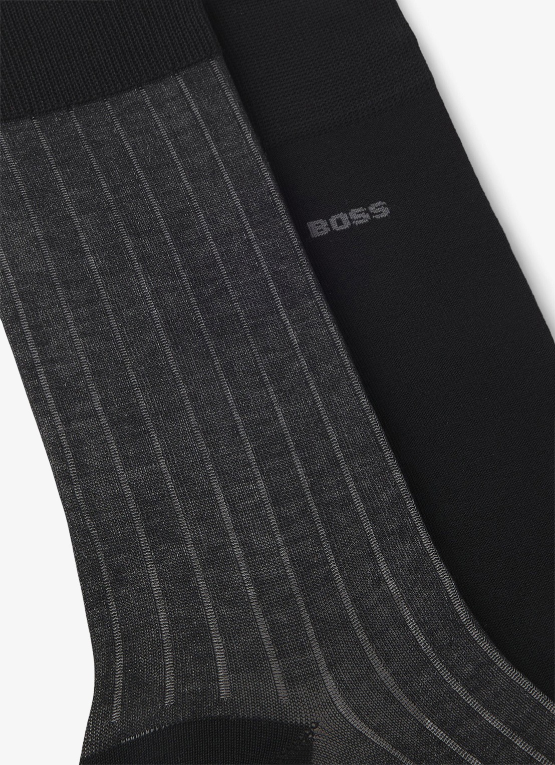 BOSS Sokken met logo in 2-pack - detail 2 zwart