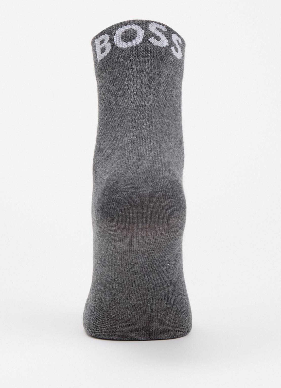 BOSS Sokken met logo in 2-pack - voorkant 2 medium grey-031 / grijs