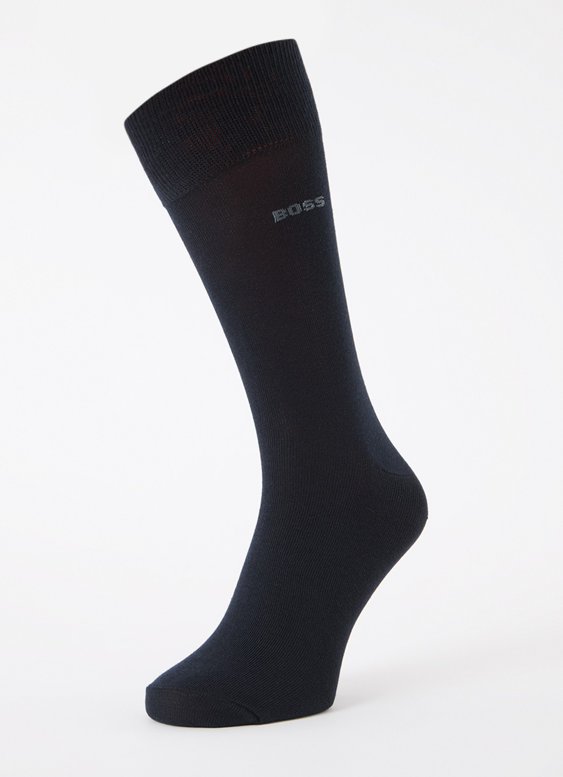 BOSS Sokken met logo in 3-pack - detail 3 donkerblauw