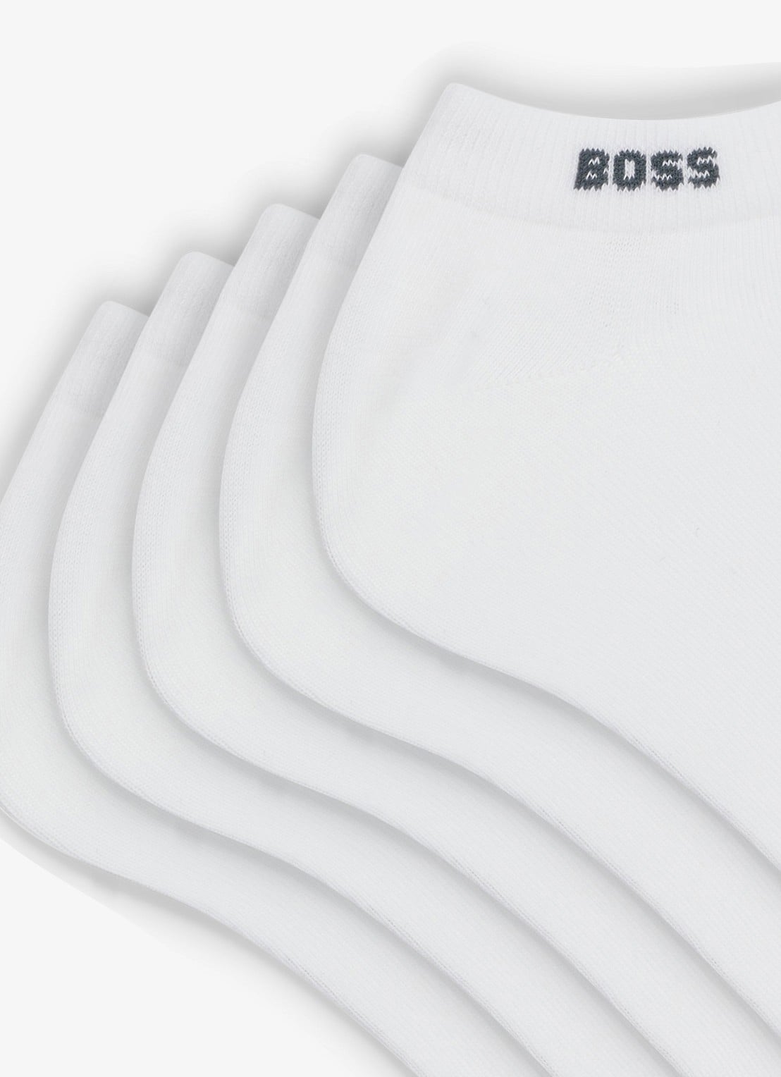 BOSS Sokken met logo in 5-pack - detail 3 wit