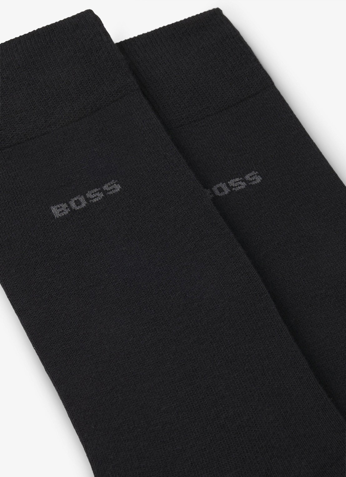 BOSS Sokken met logo - detail zwart