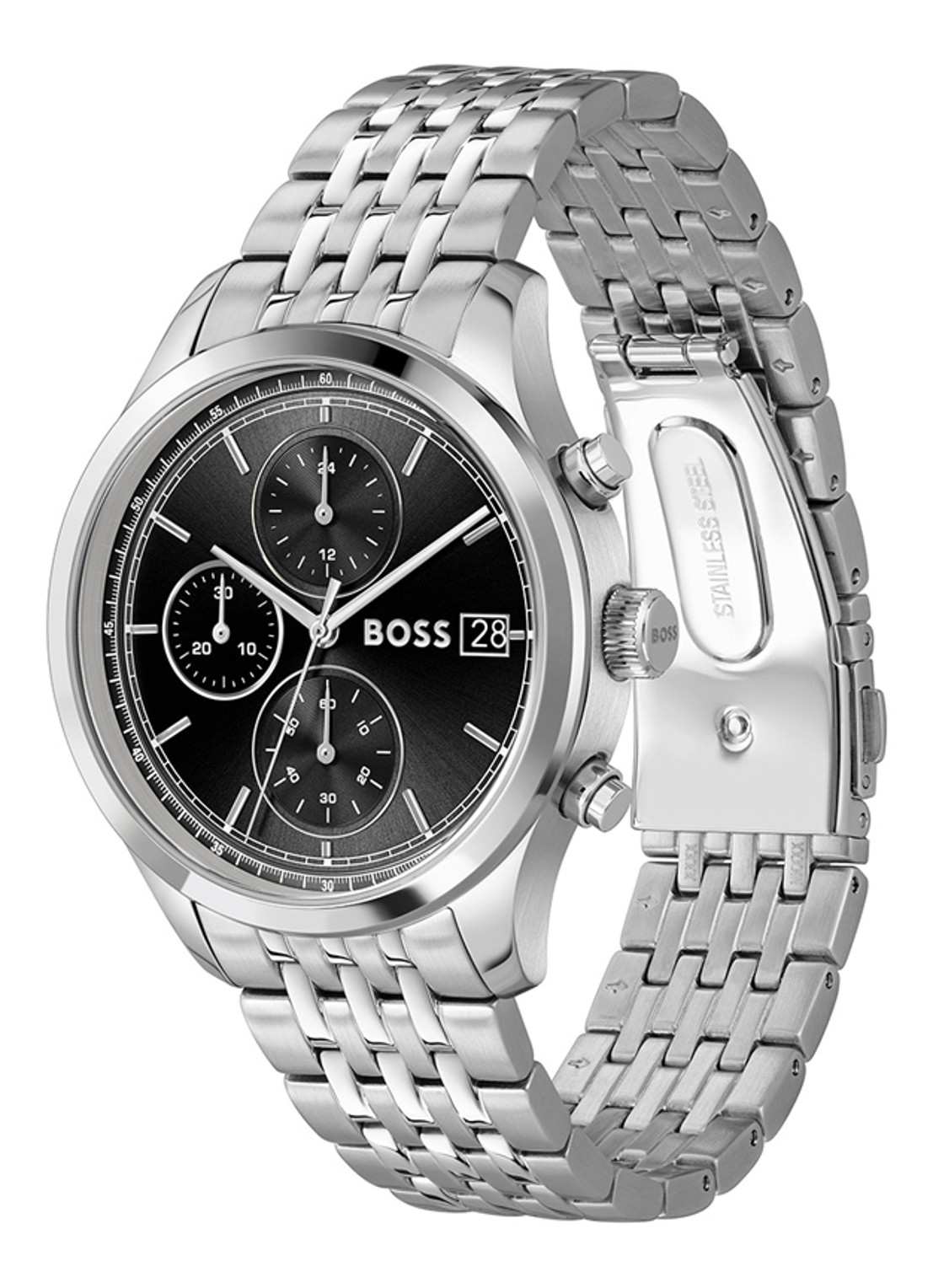 BOSS Stratus horloge HB1514328  - detail 3 zilver