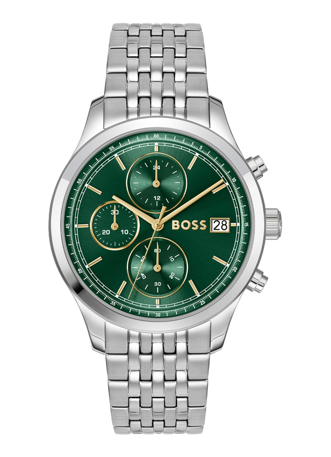 BOSS Stratus horloge HB1514330  - voorkant zilver