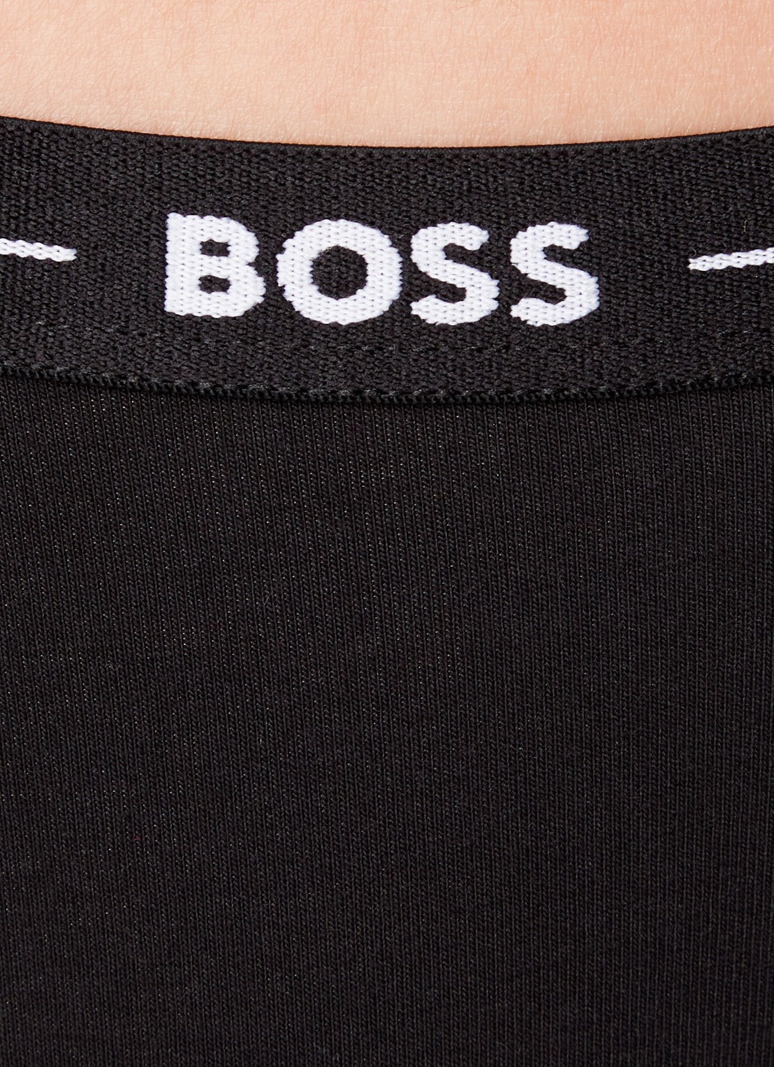 BOSS String met logo in 3-pack - detail 4 zwart