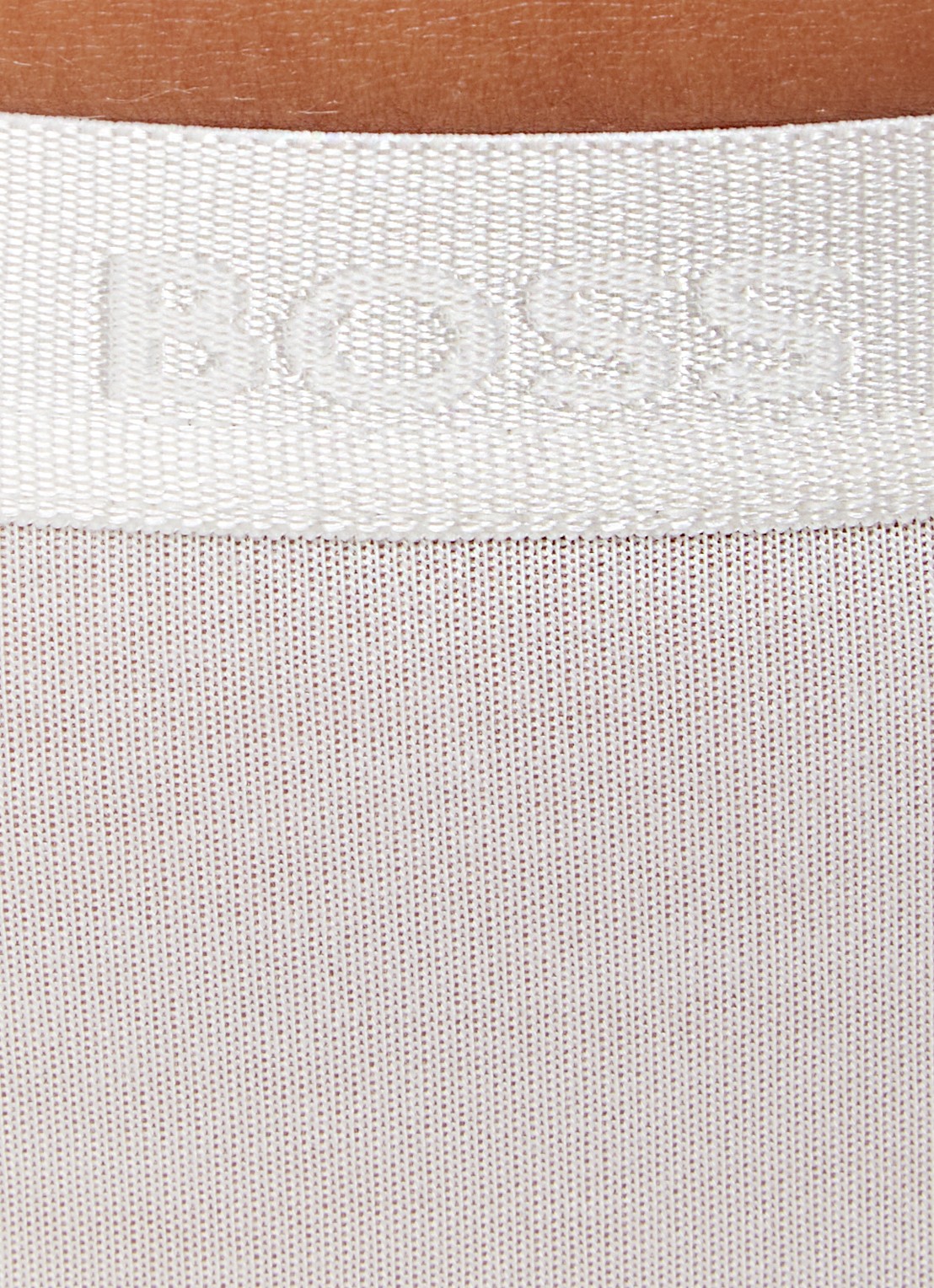 BOSS String met logoband - detail 4 gebroken wit