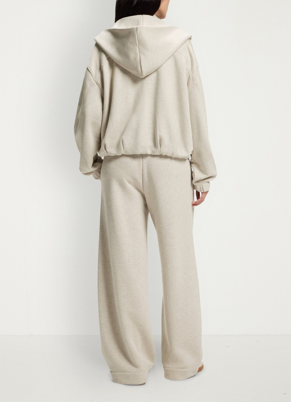 BOSS Sweatvest met ritssluiting - achterkant 5 beige