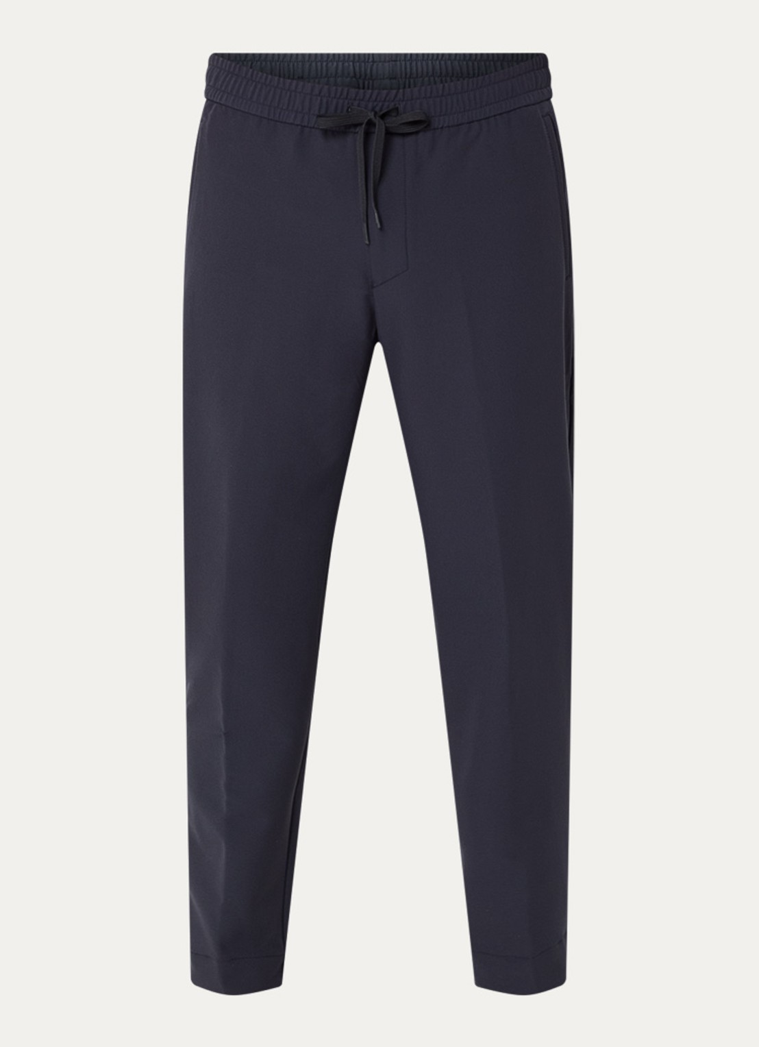 BOSS T_Flex tapered fit joggingbroek met steekzakken - voorkant donkerblauw