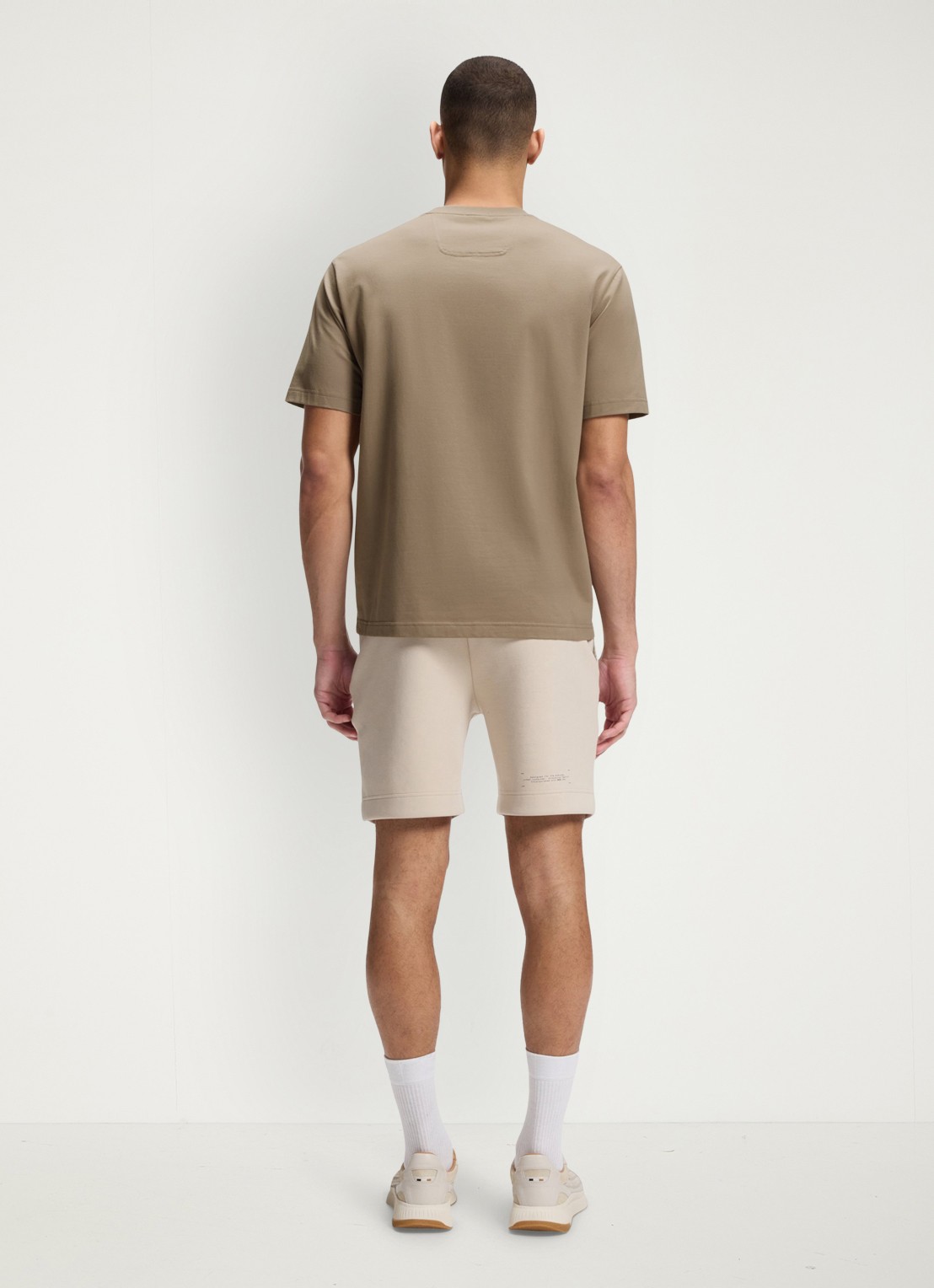 BOSS T-shirt met logoprint - achterkant 5 light/pastel green-334 / groen