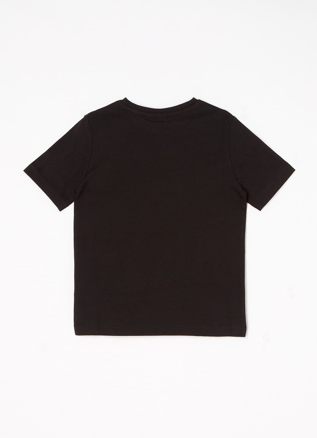 BOSS T-shirt met logoprint - voorkant 3 zwart