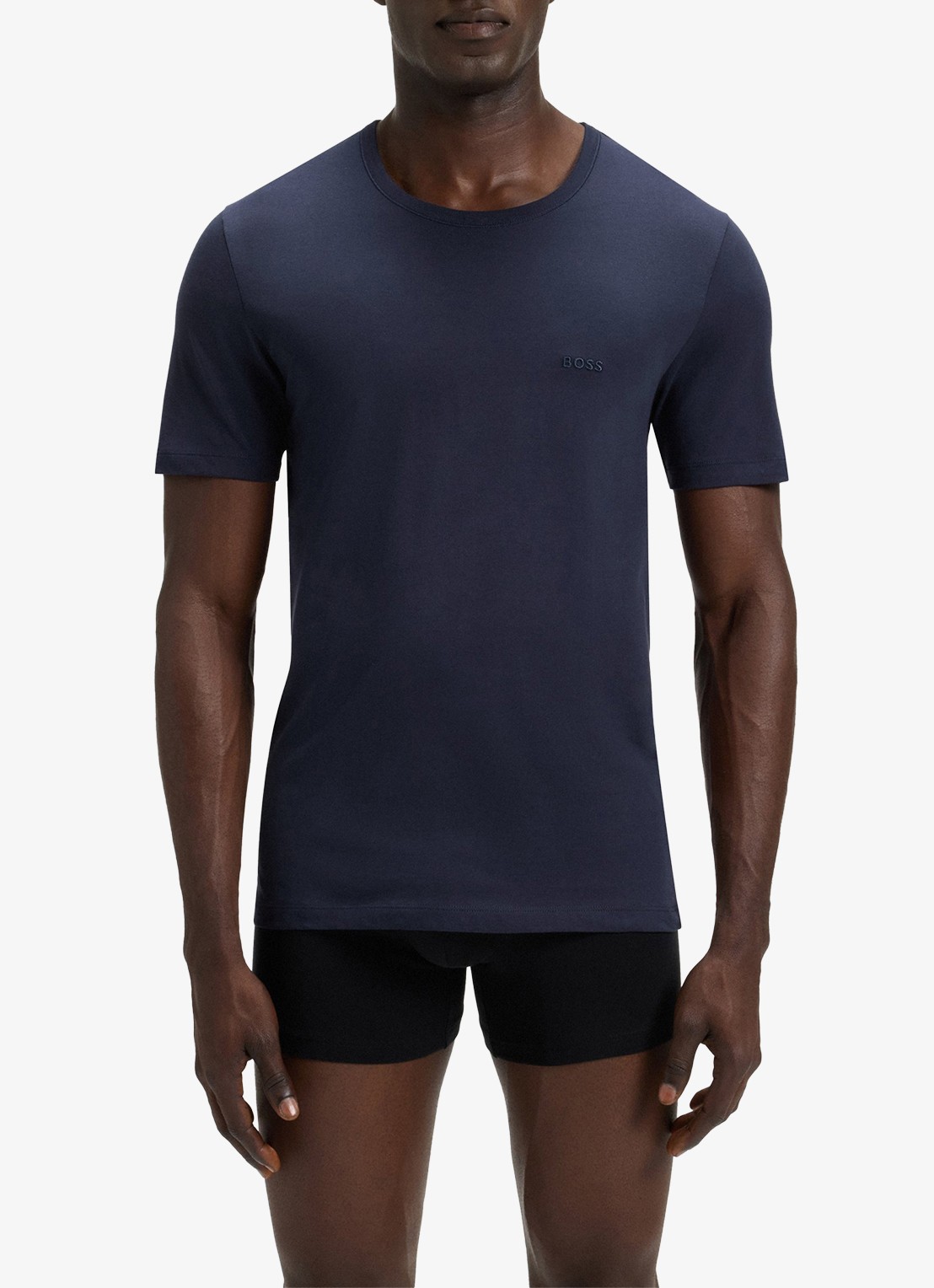 BOSS T-shirt met ronde hals in 3-pack - detail 3 donkergrijs