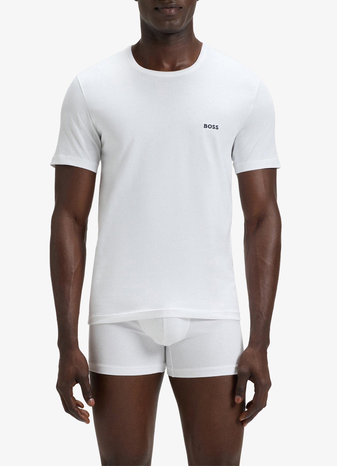 BOSS T-shirt met ronde hals in 3-pack - detail 3 donkerblauw