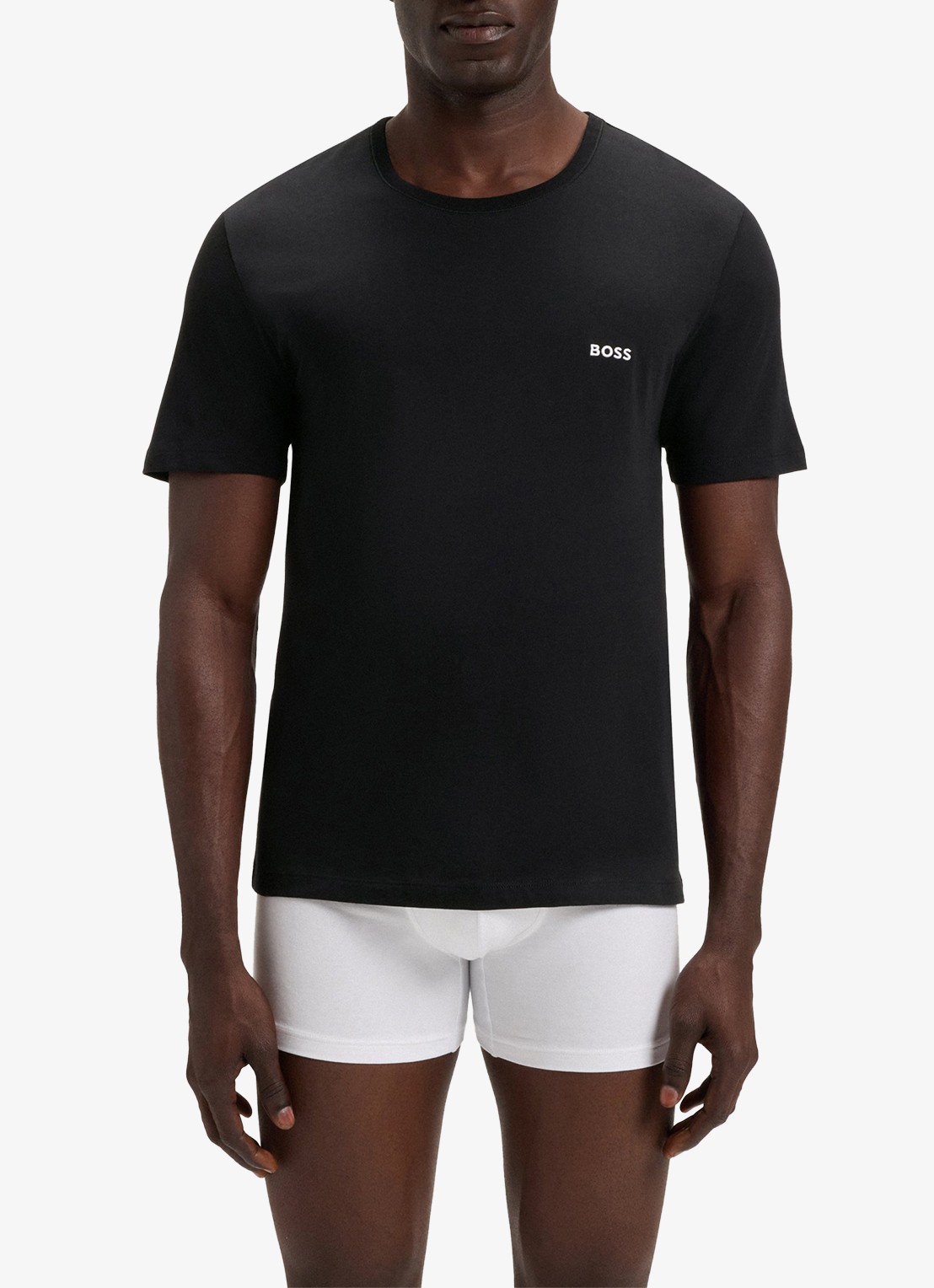 BOSS T-shirt met ronde hals in 3-pack - detail 4 camel