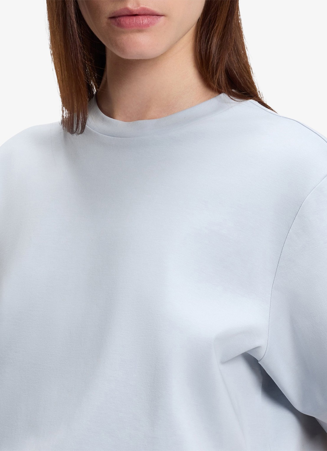 BOSS T-shirt met ronde hals - detail 4 bright purple-527
