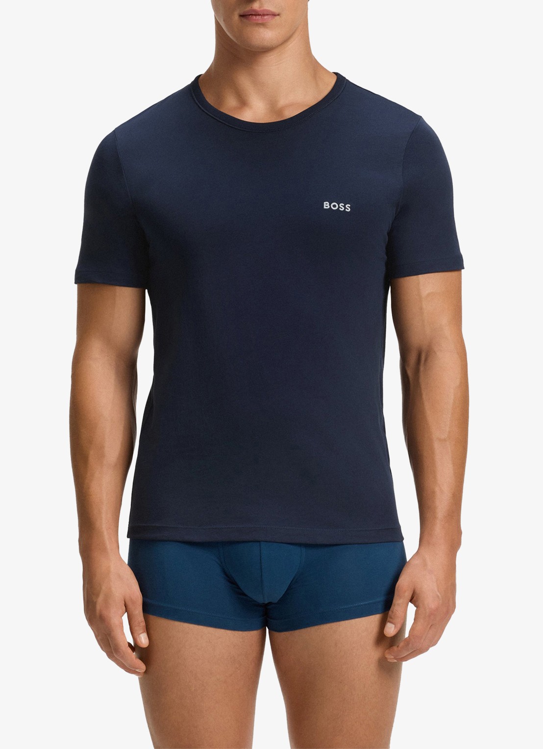 BOSS T-shirt van katoen in 3-pack - detail 4 zwart