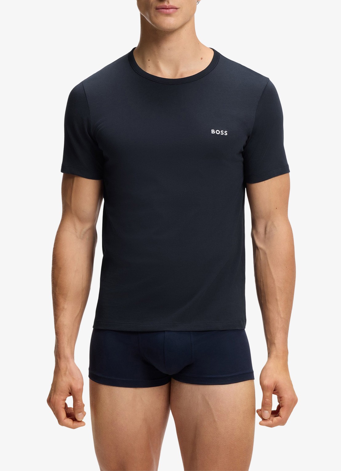 BOSS T-shirt van katoen in 3-pack - voorkant 2 open miscellaneous-973