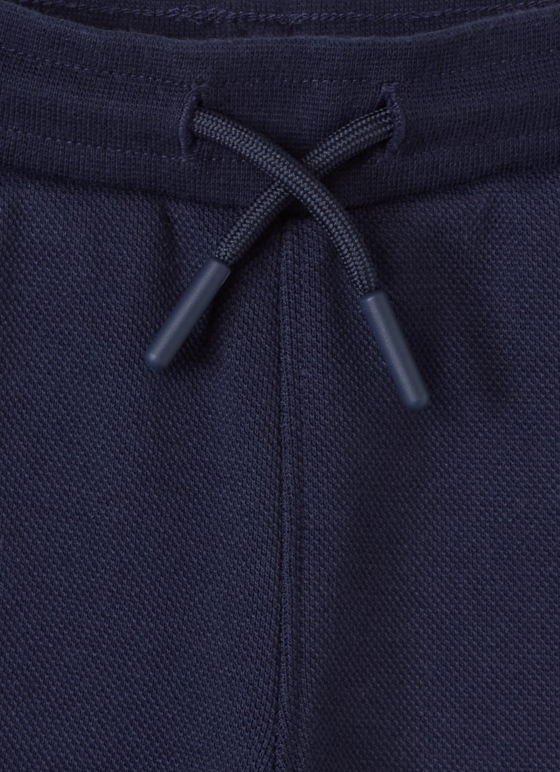 BOSS Tapered fit cargobroek met logo - detail 3 donkerblauw