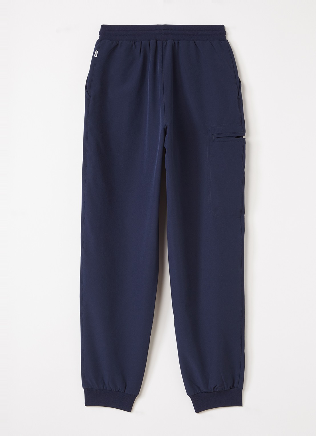 BOSS Tapered fit joggingbroek met steekzakken - voorkant 3 donkerblauw