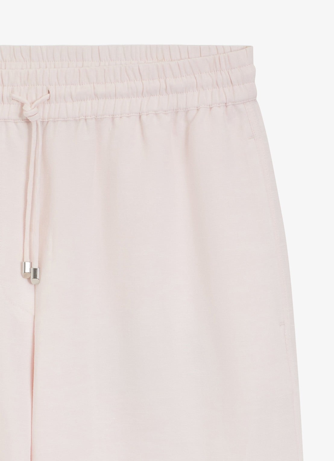 BOSS Tavati2_TI loose fit palazzo broek met steekzakken  - detail 6 light/pastel pink-680 / roze