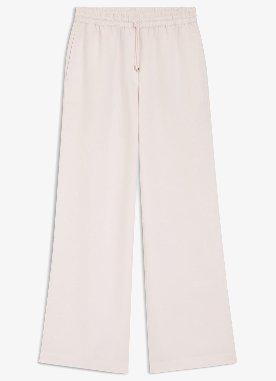 BOSS Tavati2_TI loose fit palazzo broek met steekzakken  - voorkant 2 light/pastel pink-680 / roze