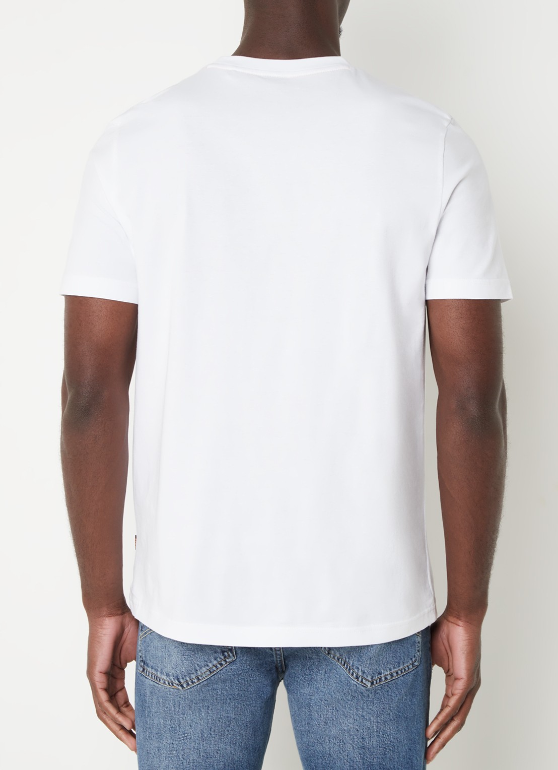 BOSS Te Bossocean T-shirt met logo - achterkant 4 wit