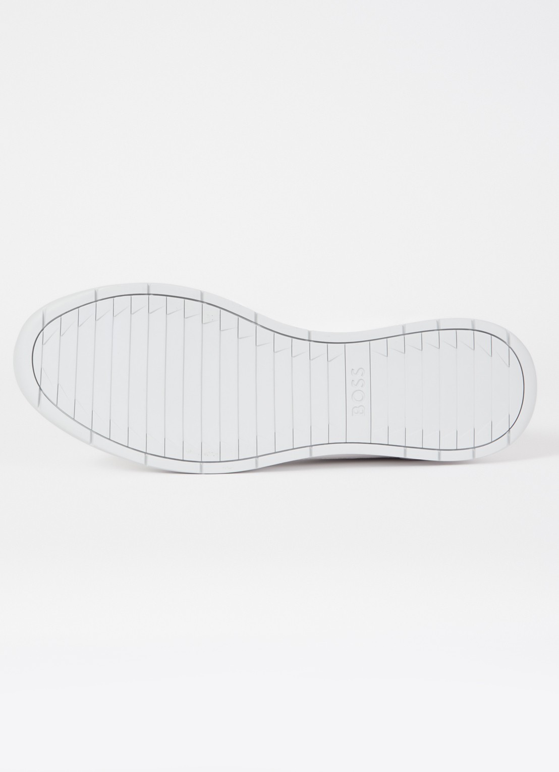 BOSS Titanium sneaker van leer - detail 7 wit