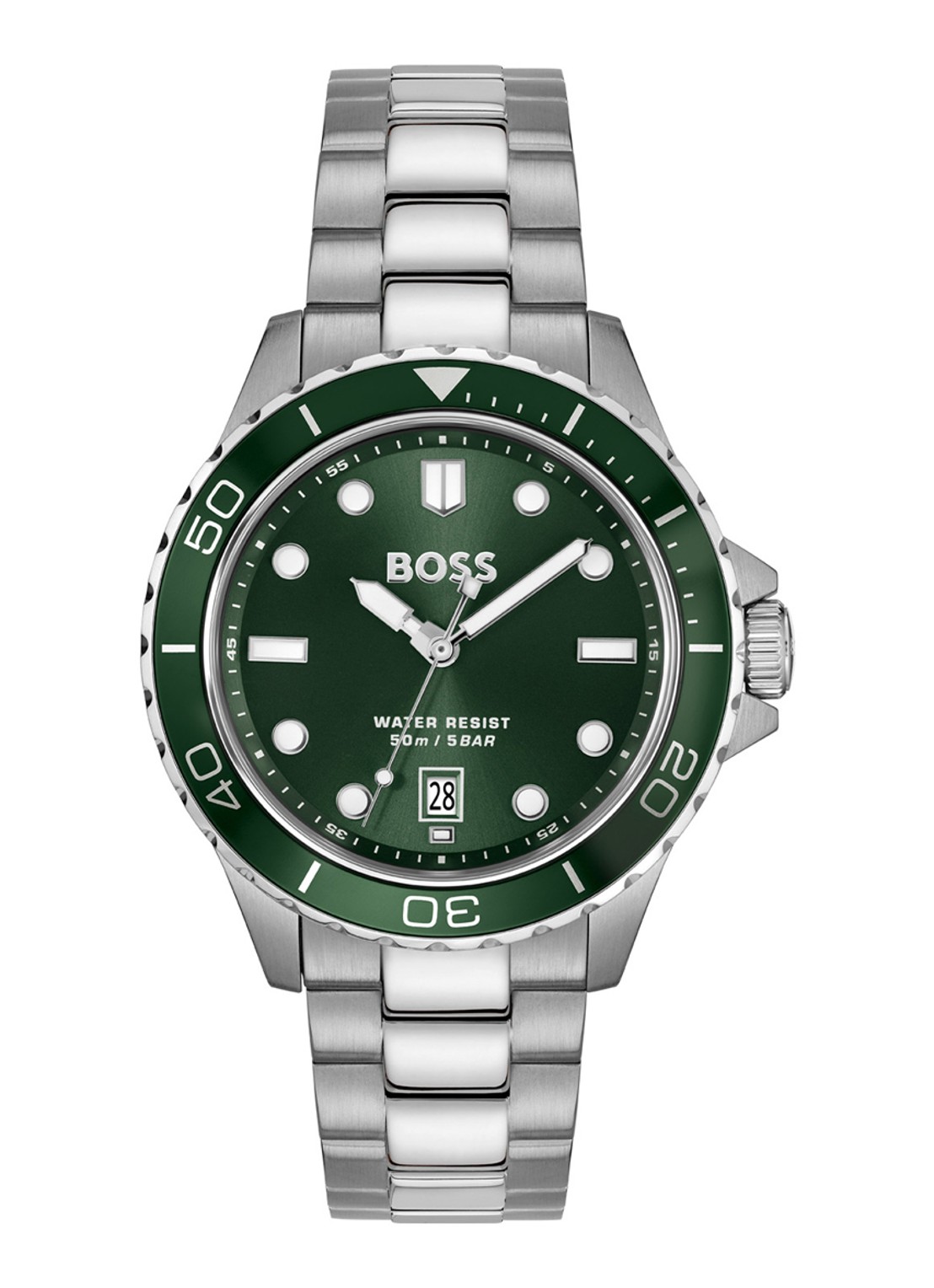 BOSS Troper Sport horloge HB1514294  - voorkant 3 zilver