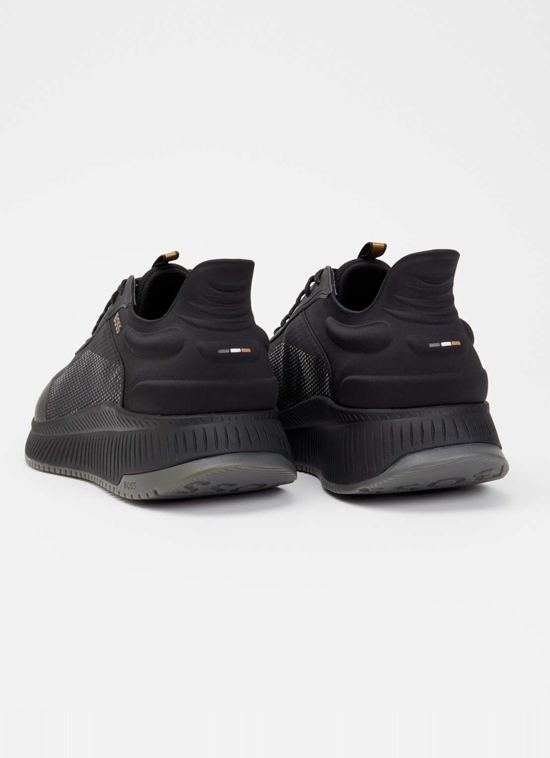 BOSS TTNM Evo Runn sneaker met mesh - achterkant zwart
