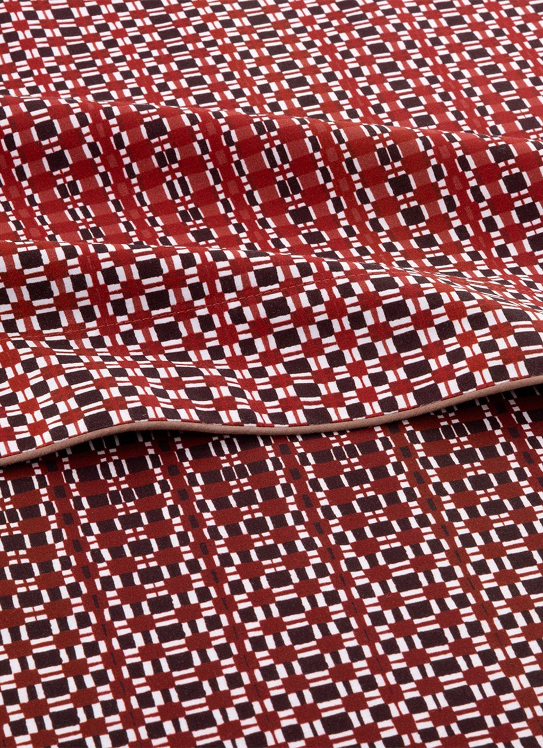 BOSS Vassily laken 120TC - detail rood