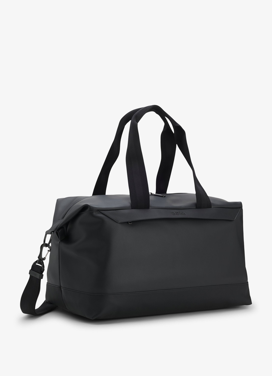 BOSS Weekendtas met logo - detail 4 zwart