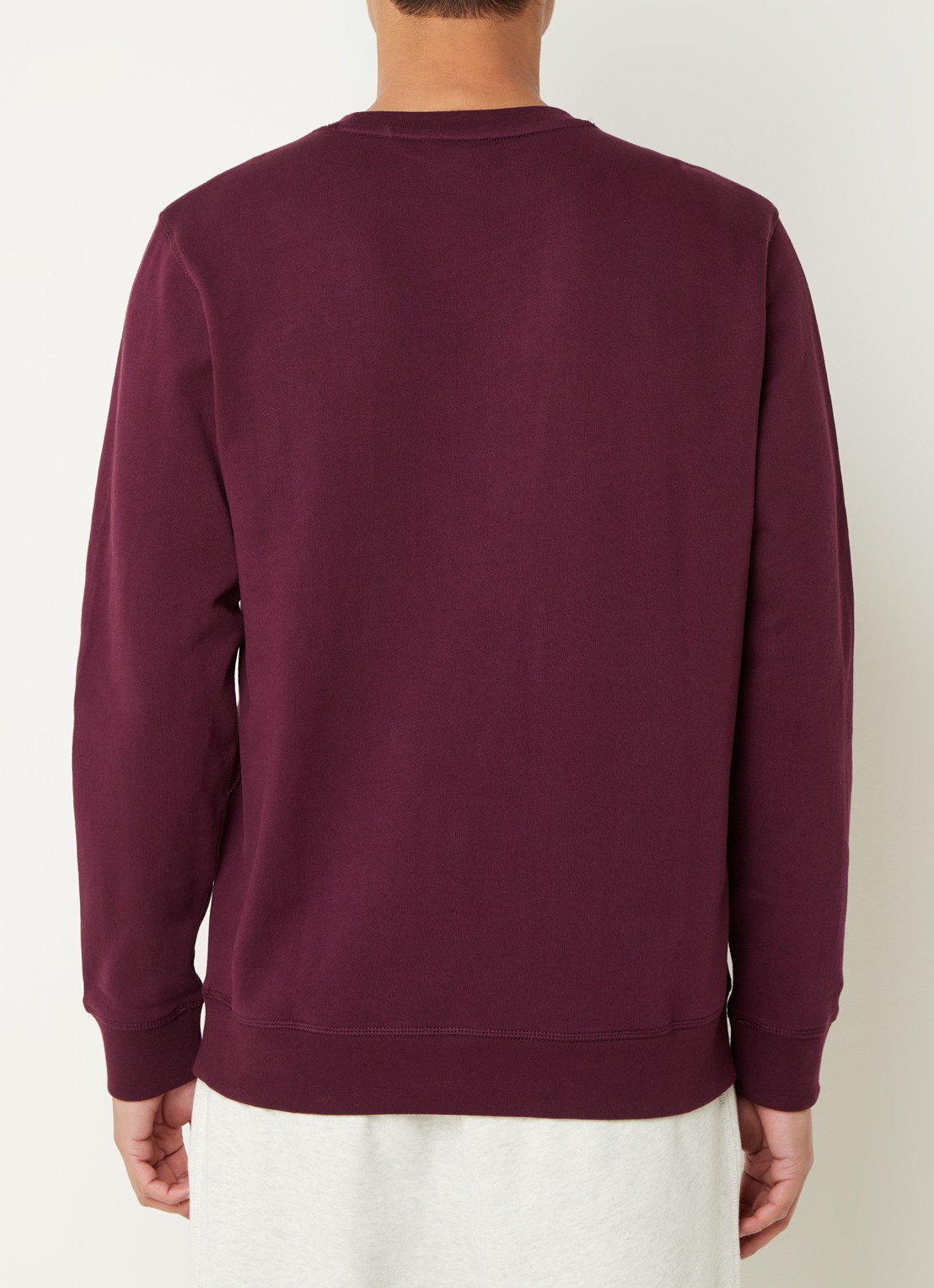 BOSS Westart sweater met logo - achterkant 4 medium purple-510 / paars