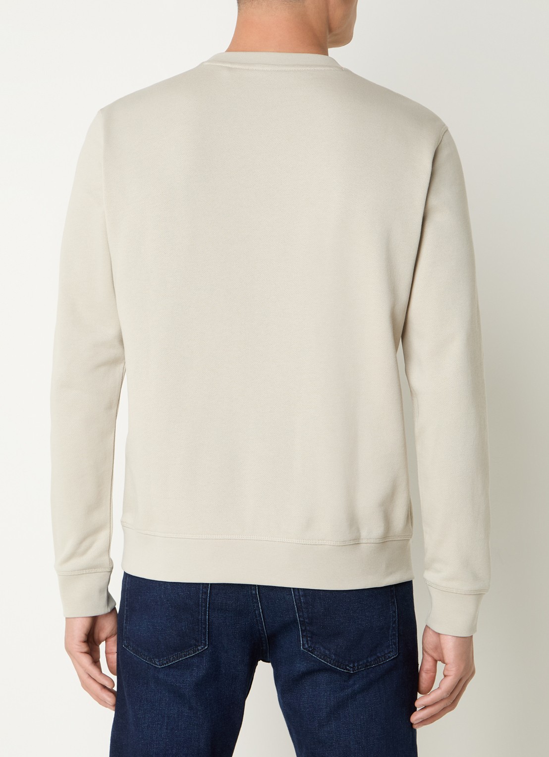 BOSS Westart sweater met logo - achterkant 2 light beige-271 / beige