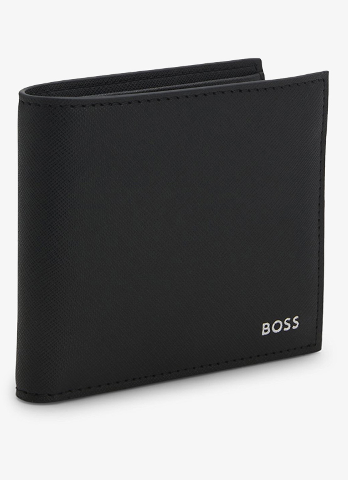BOSS Zair portemonnee met logo - detail 3 zwart
