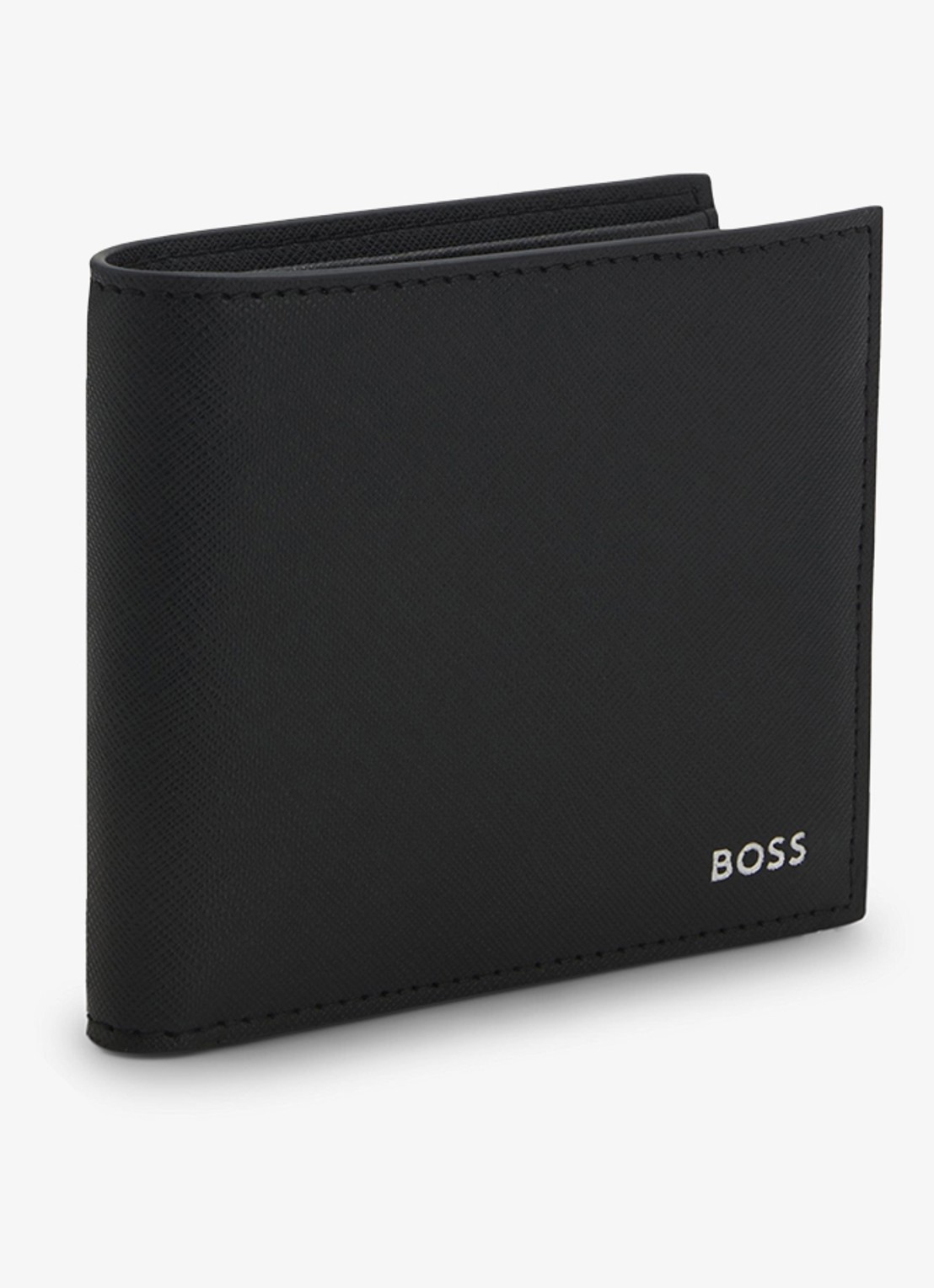 BOSS Zair portemonnee met logo - detail 4 zwart