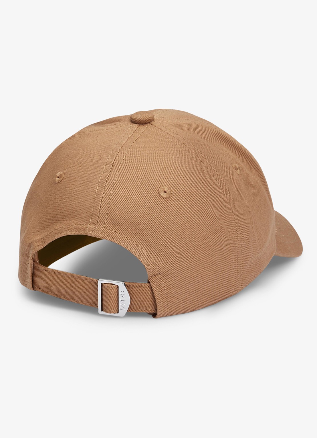 BOSS Zed pet met logoborduring - achterkant 2 camel