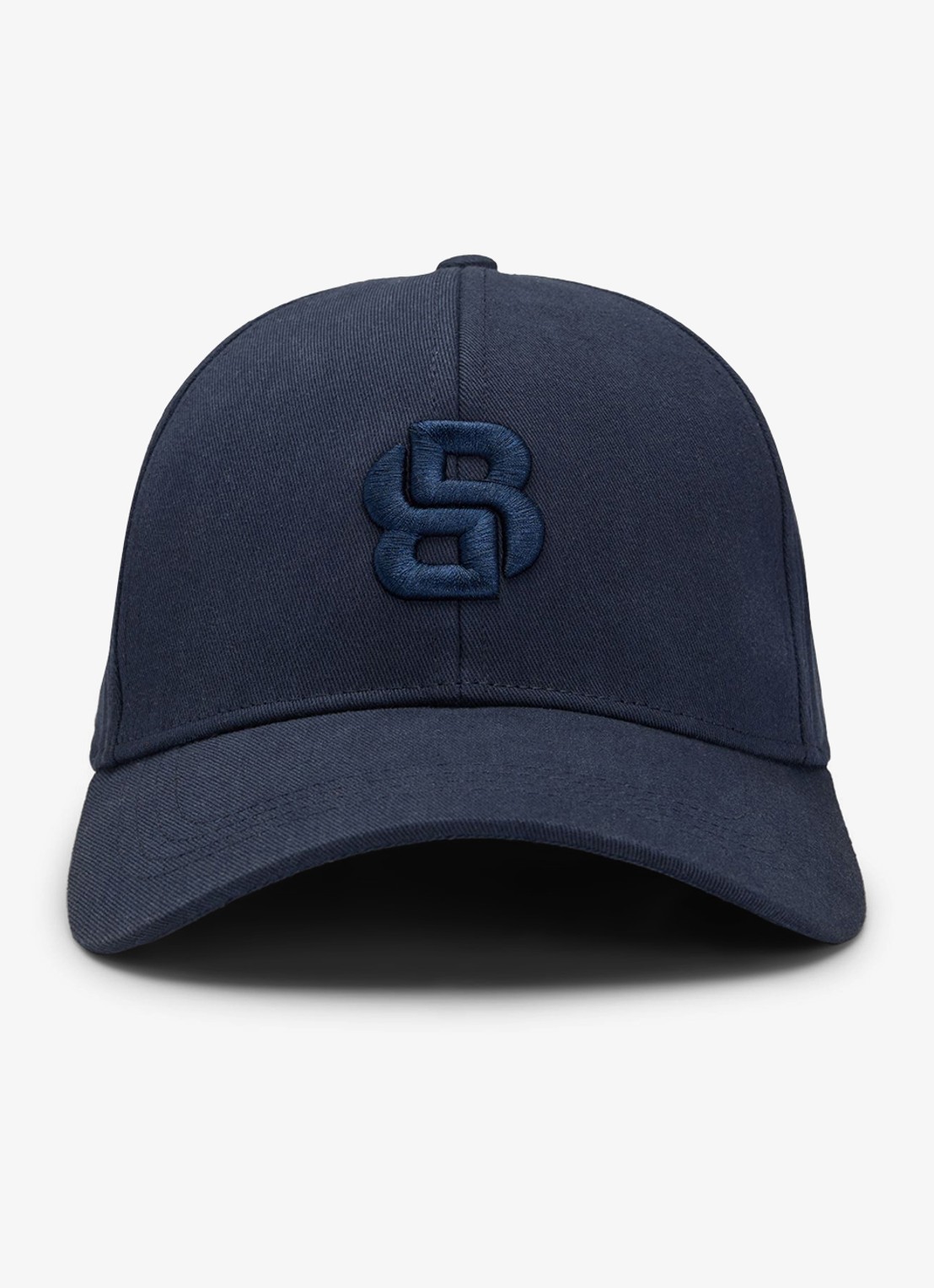 BOSS Zed pet met logoborduring - voorkant 2 dark blue-404 / blauw