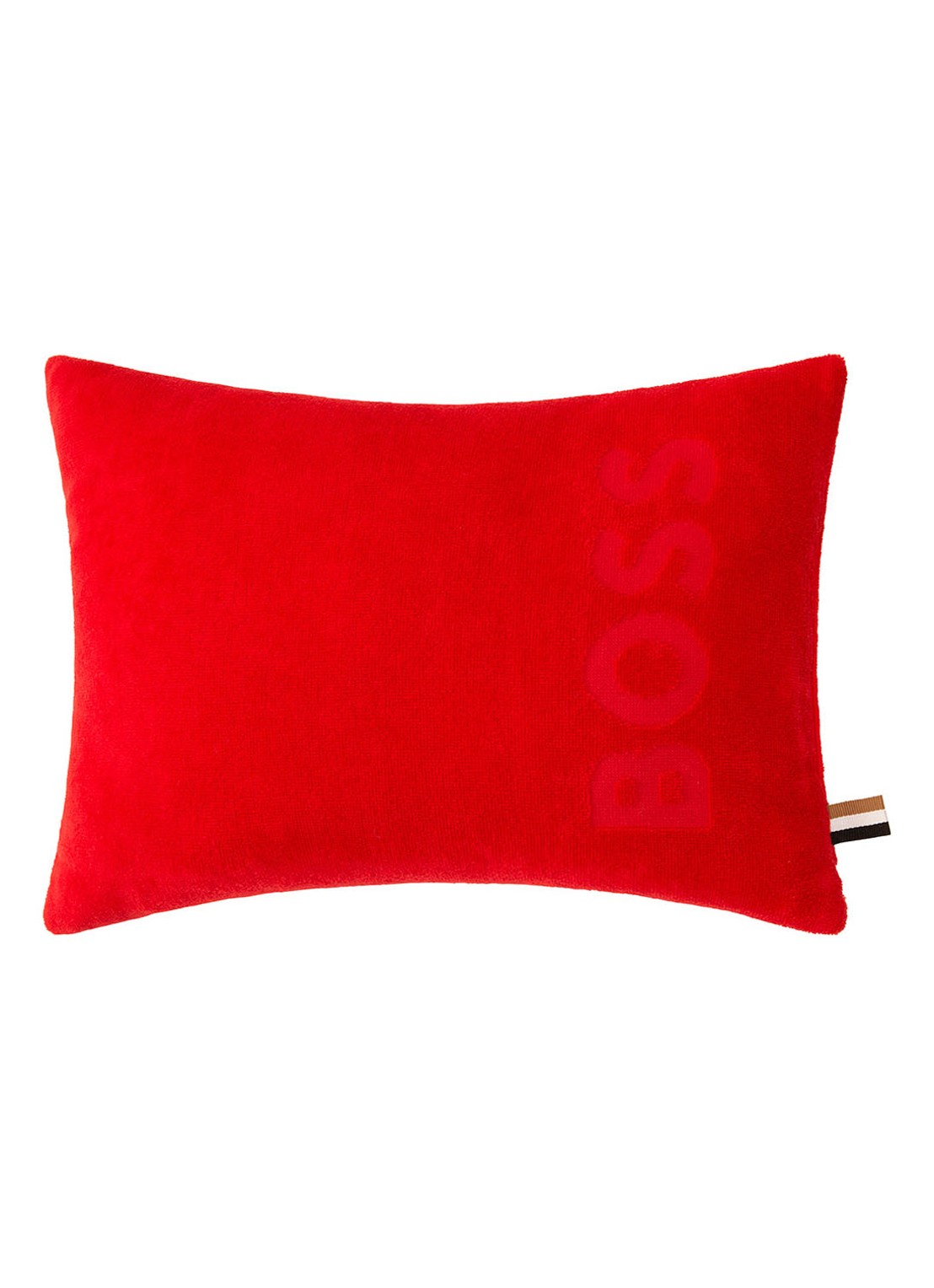 BOSS Zuma sierkussen 30 x 40 cm  - voorkant 2 rood