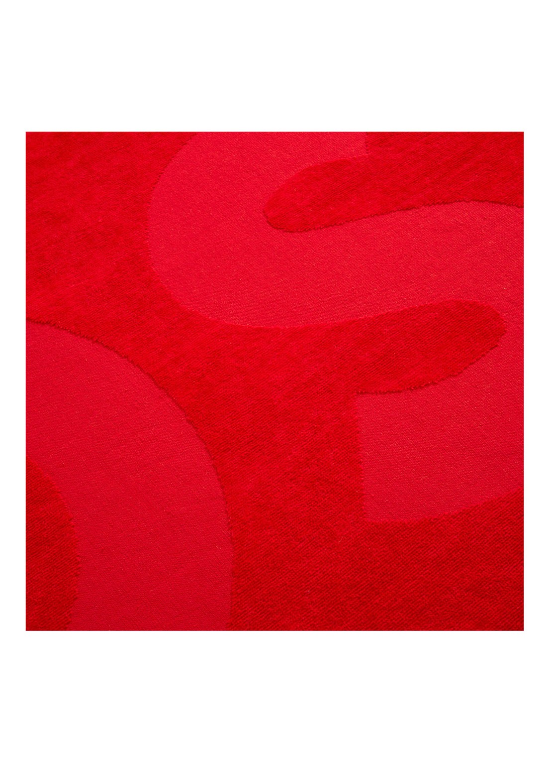 BOSS Zuma strandlaken - 420g/m² - 100 x 180 cm - detail 3 rood