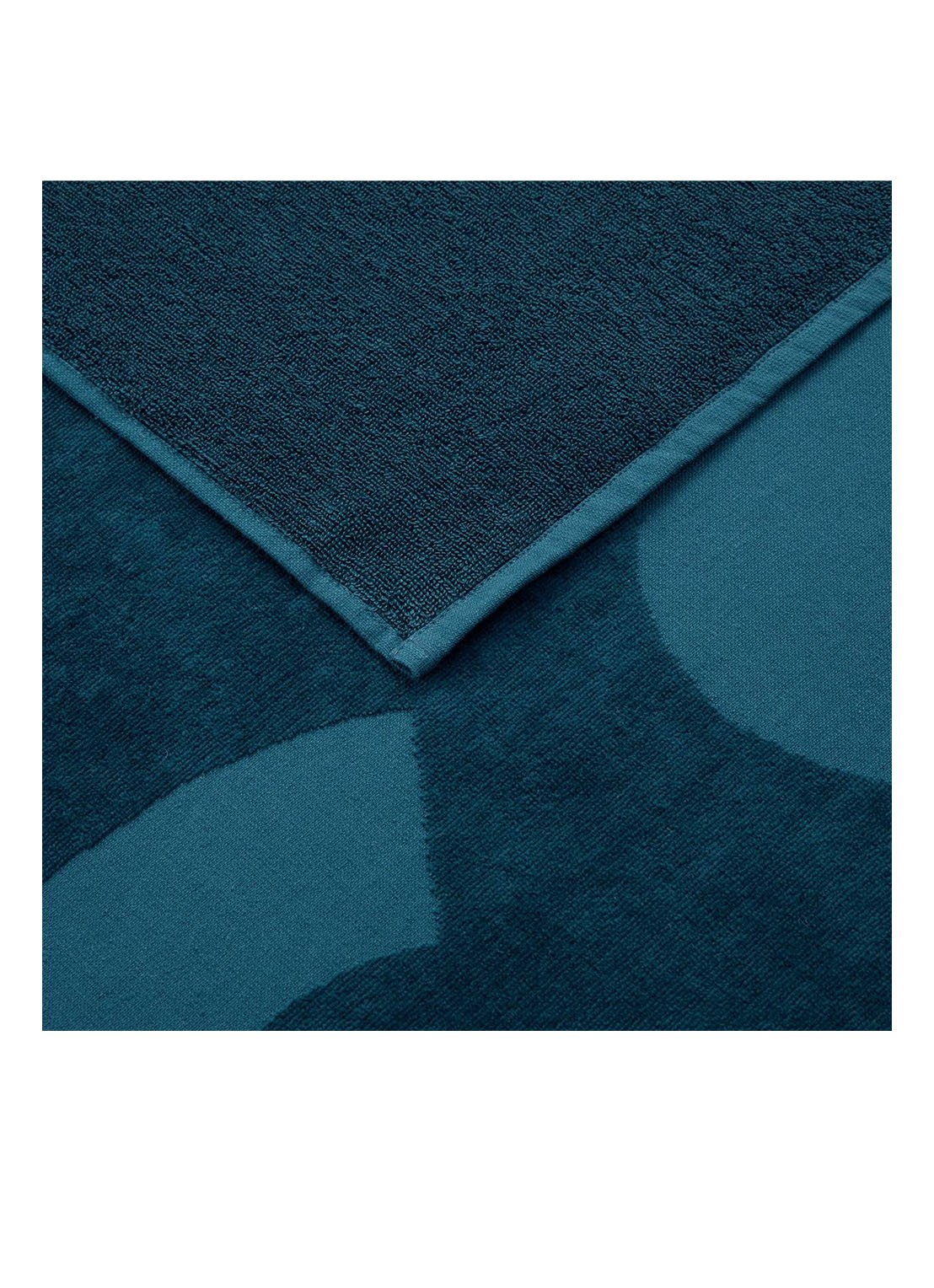 BOSS Zuma strandlaken - 420g/m² - 100 x 180 cm - voorkant 2 donkerblauw