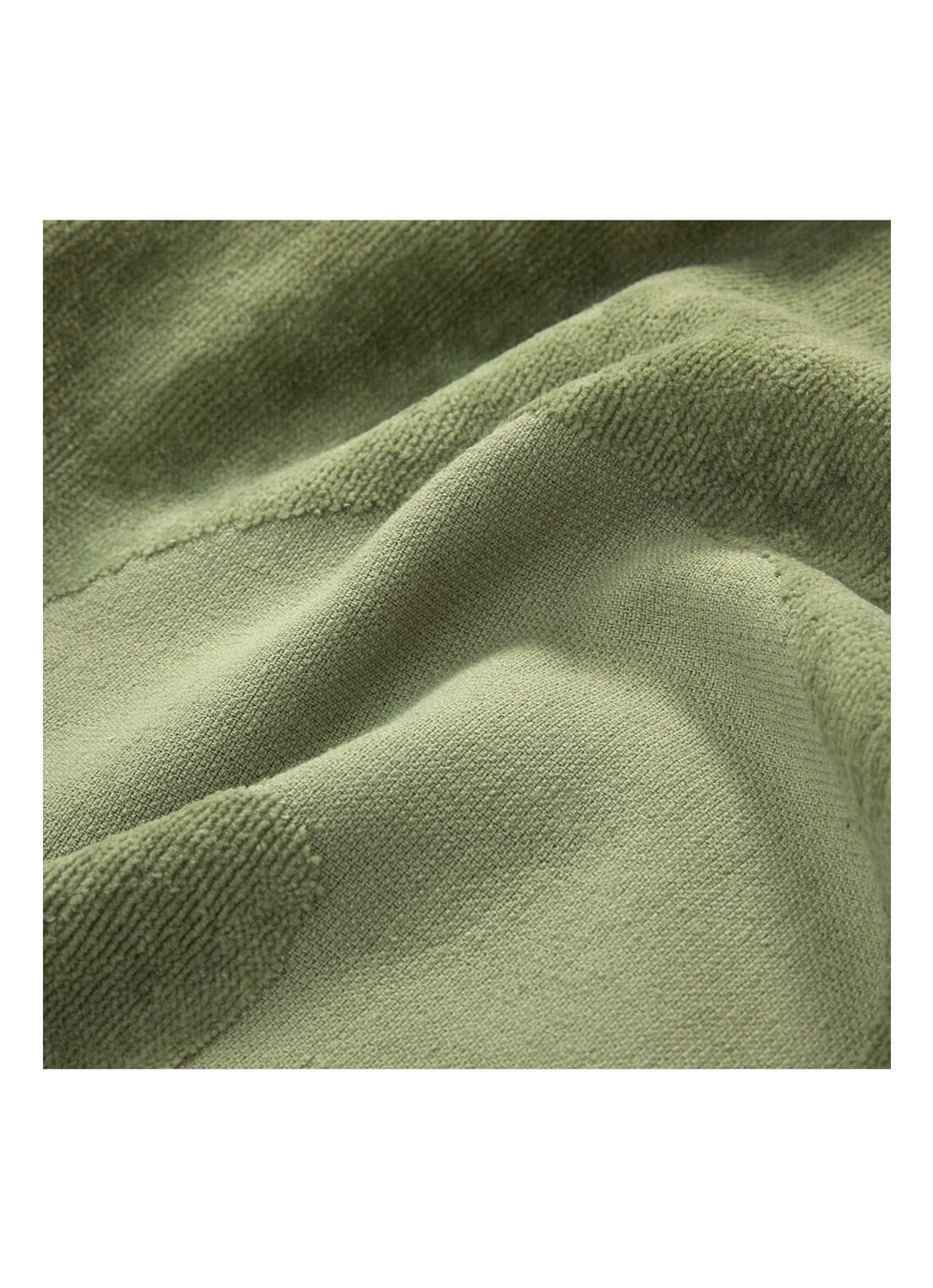 BOSS Zuma strandlaken - 420g/m² - 100 x 180 cm - detail 3 mosgroen