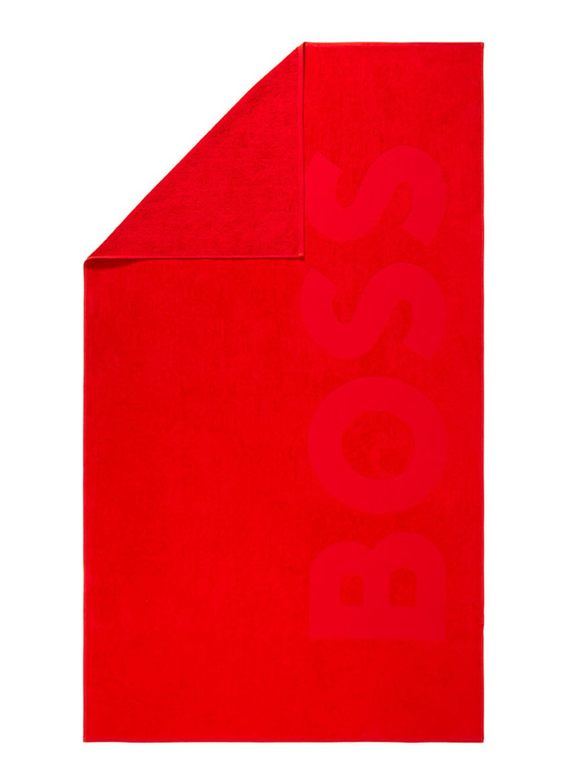 BOSS Zuma strandlaken - 420g/m² - 100 x 180 cm - detail 5 rood