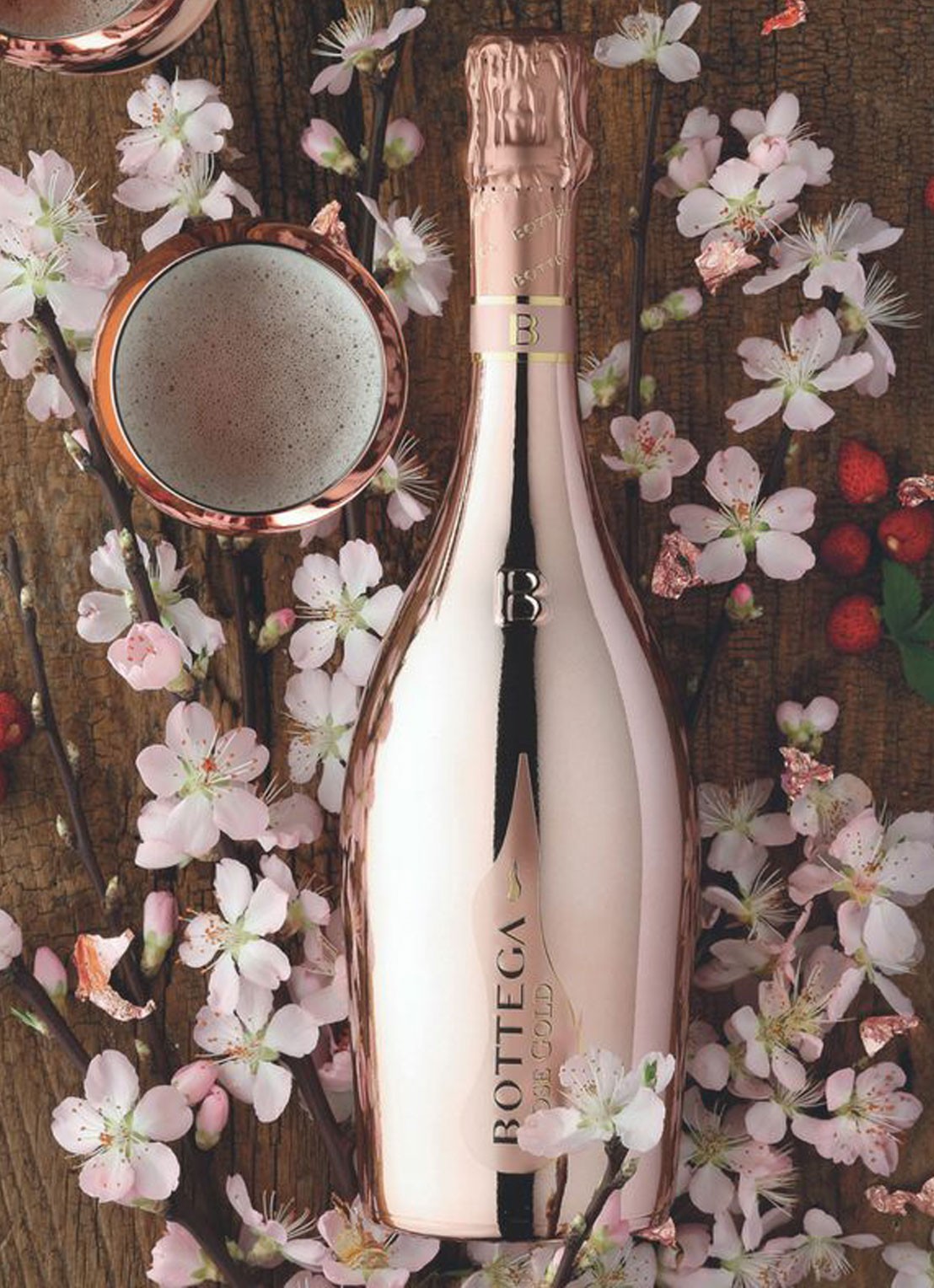 Bottega Rosé Gold mousserende rosé wijn 750 ml - voorkant 2 undefined