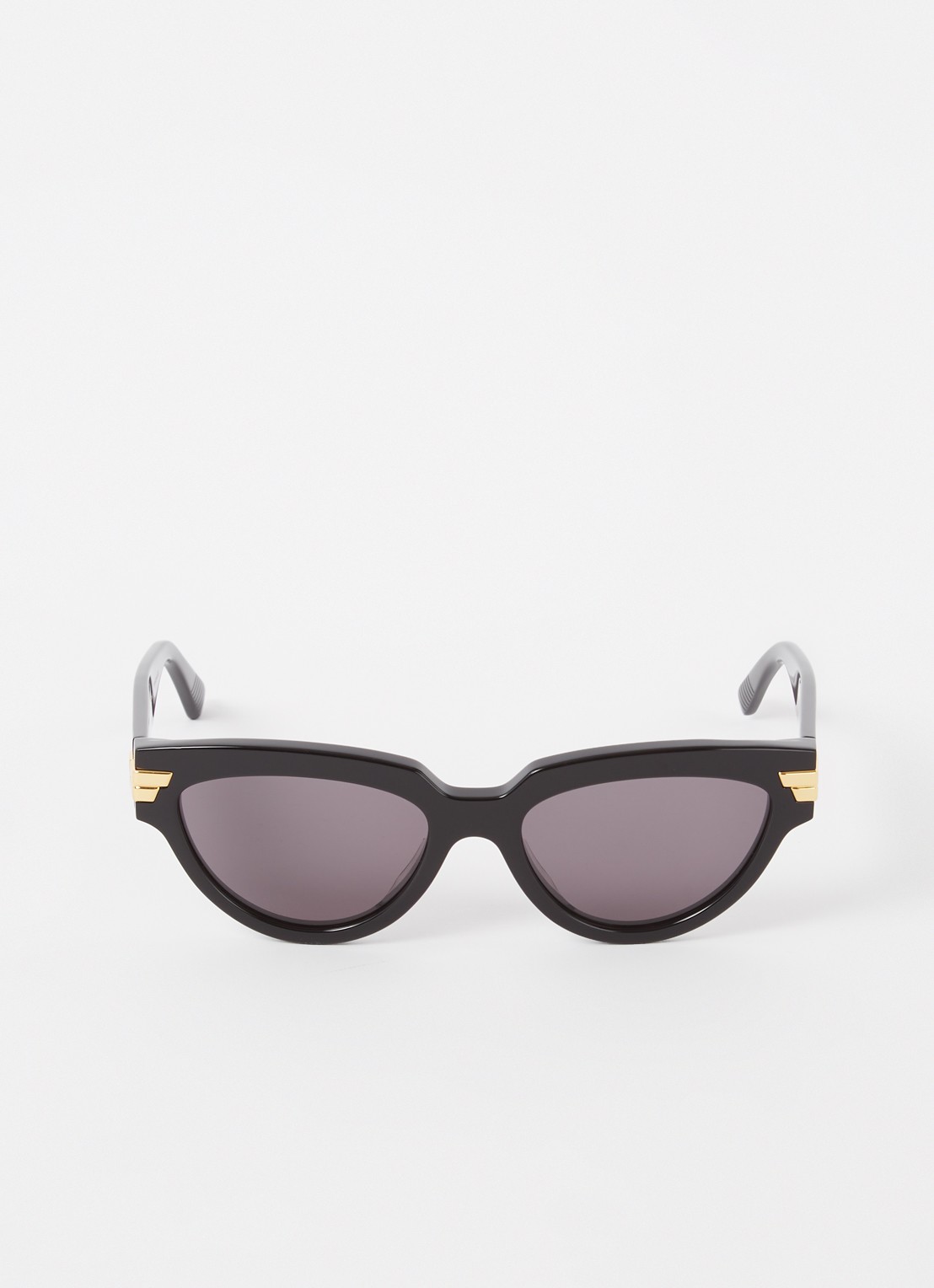 Bottega Veneta Cat Eye zonnebril BV1035S - voorkant 4 zwart