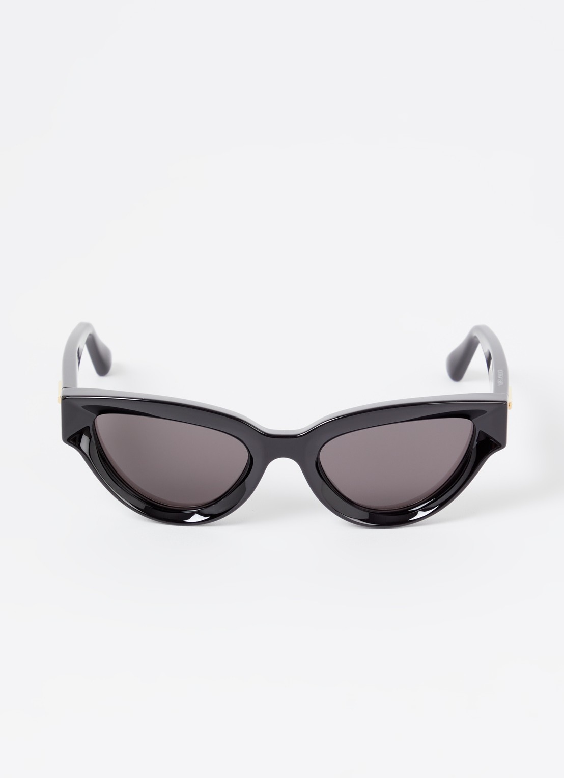 Bottega Veneta Cat Eye zonnebril BV124 - detail zwart