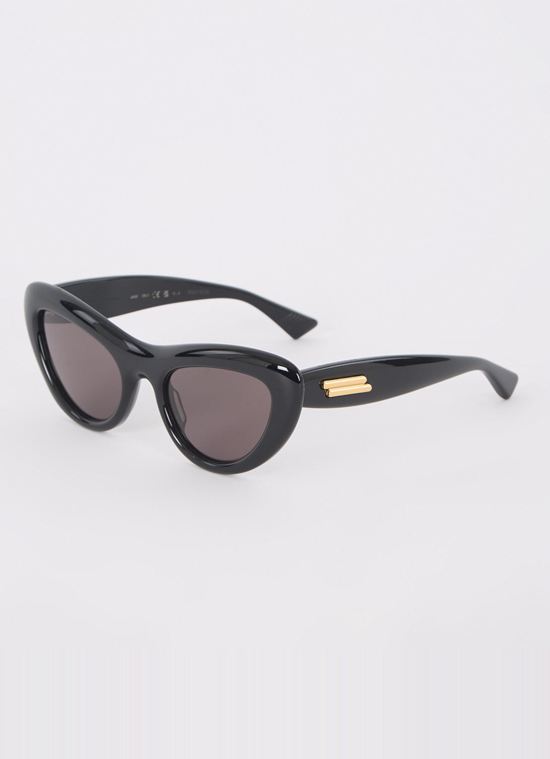 Bottega Veneta Cat Eye zonnebril BV1282S - voorkant zwart
