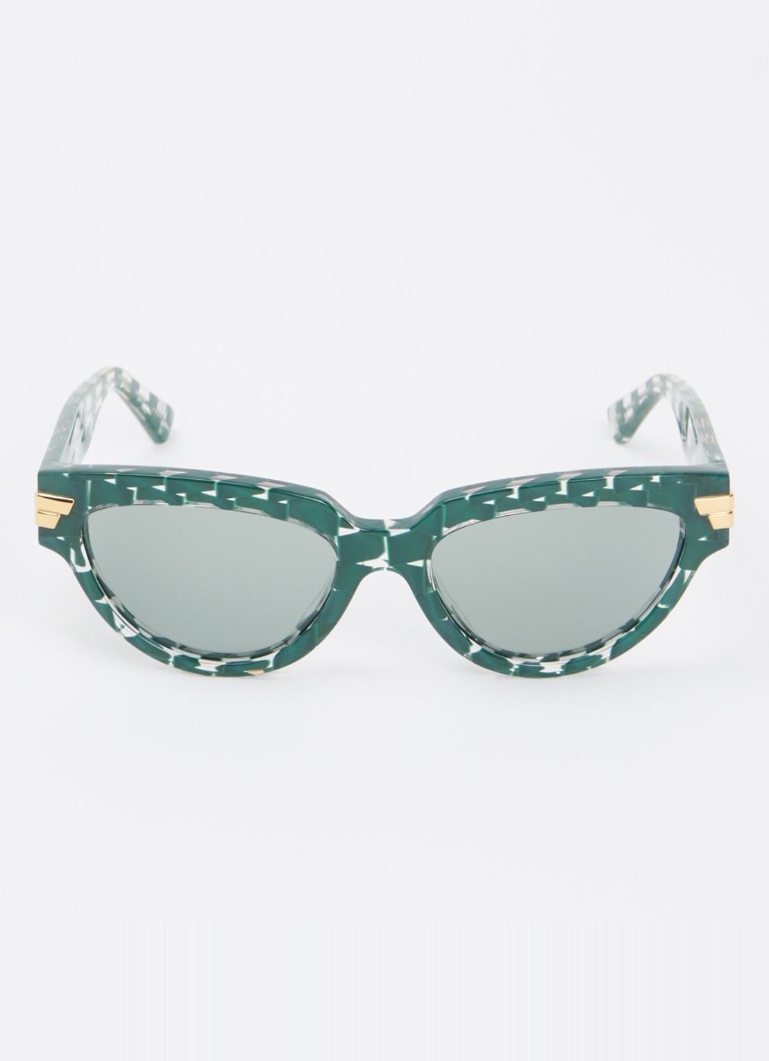 Bottega Veneta Retro zonnebril BV1035S - detail 2 groen