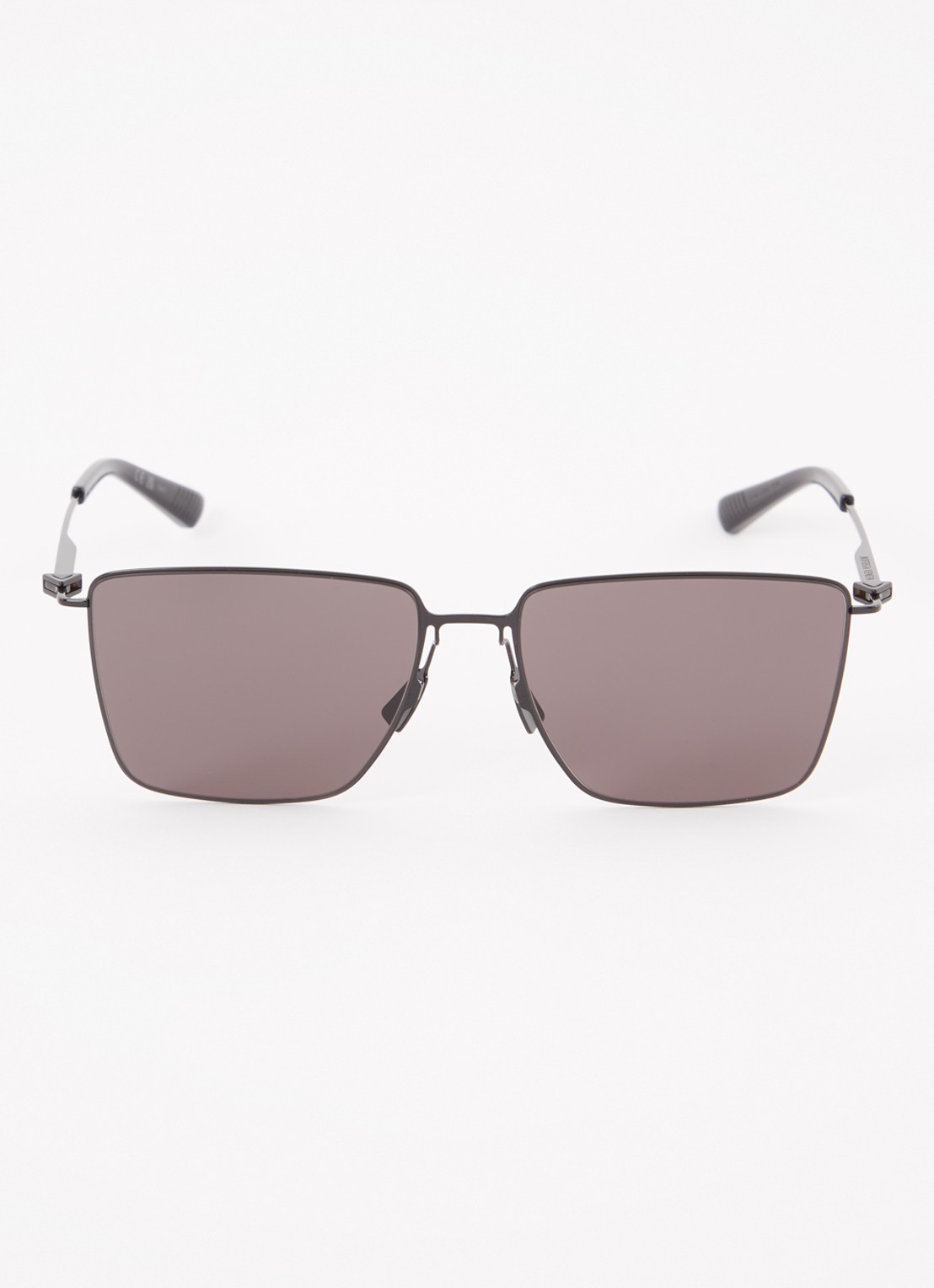 Bottega Veneta Retro zonnebril BV1267S - detail zwart