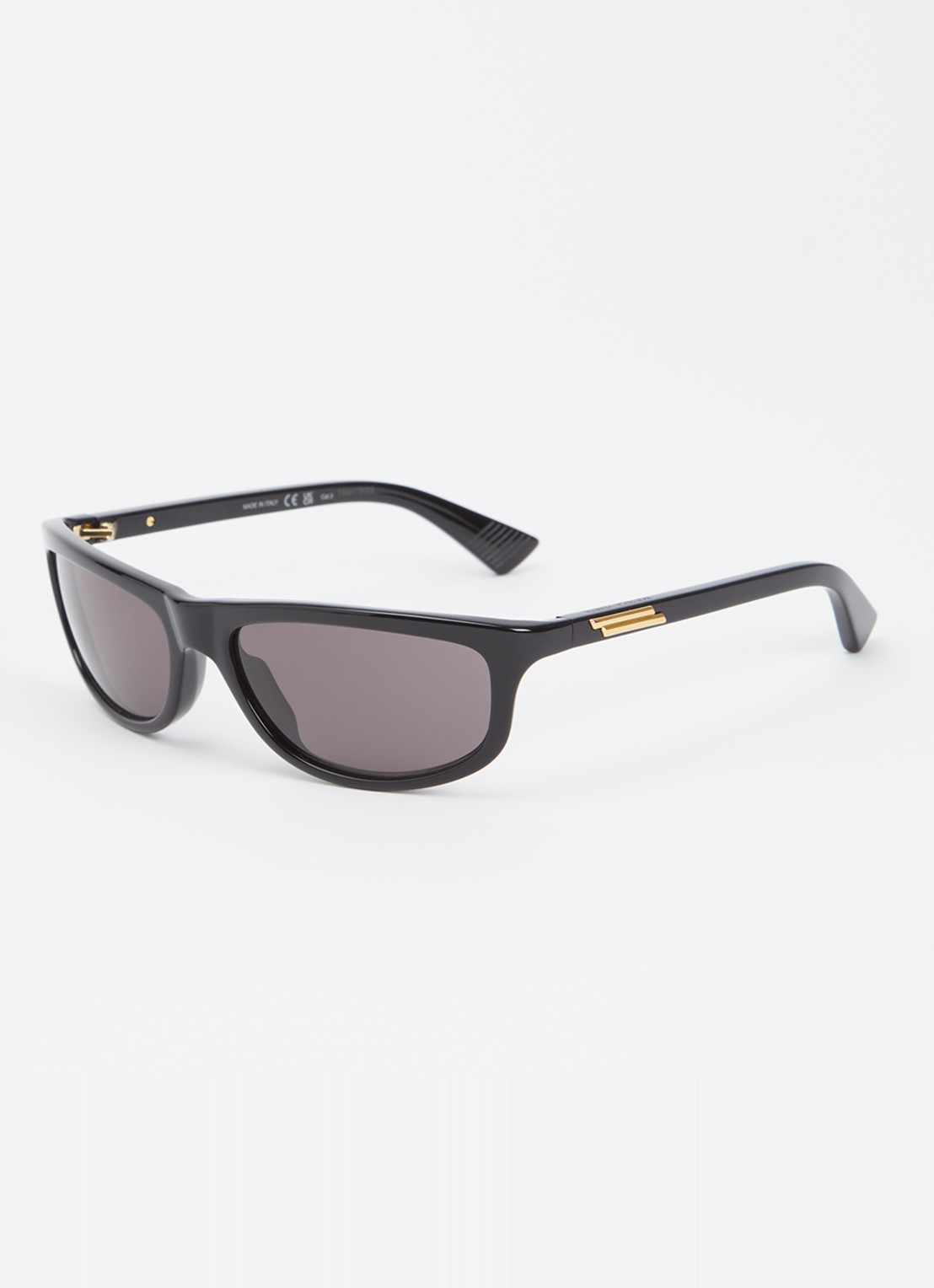 Bottega Veneta Retro zonnebril BV1327S - voorkant zwart